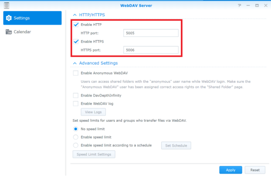 NetDrive drive configuration panel with the authentication section open